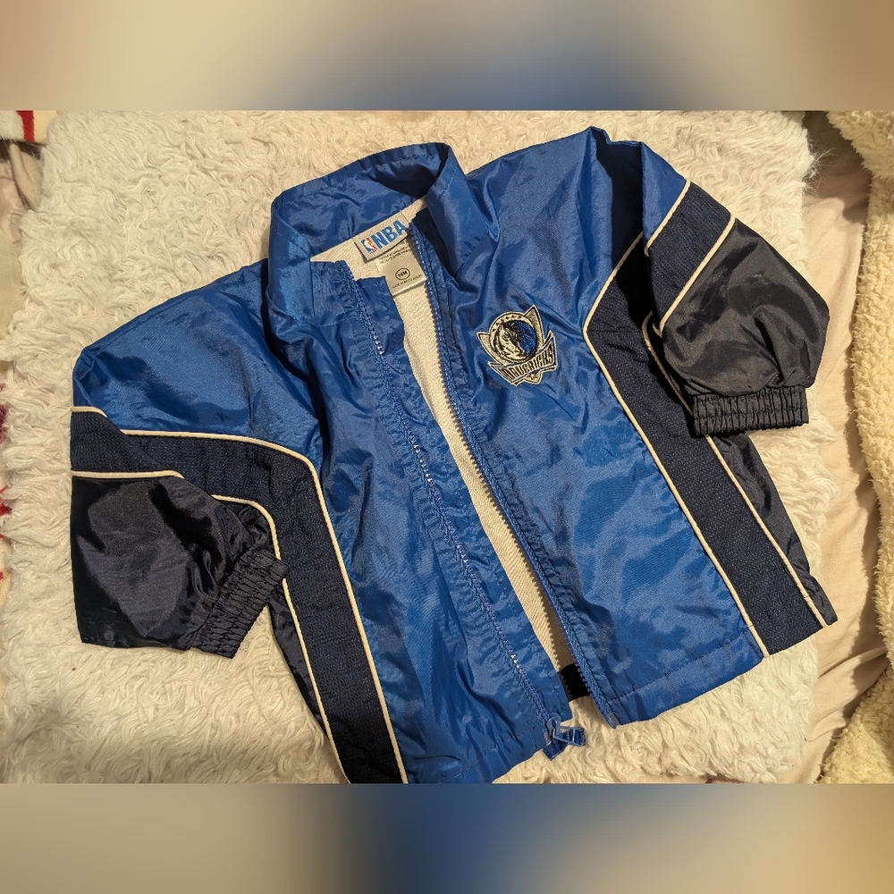 Vintage Mavericks NBA baby jacket